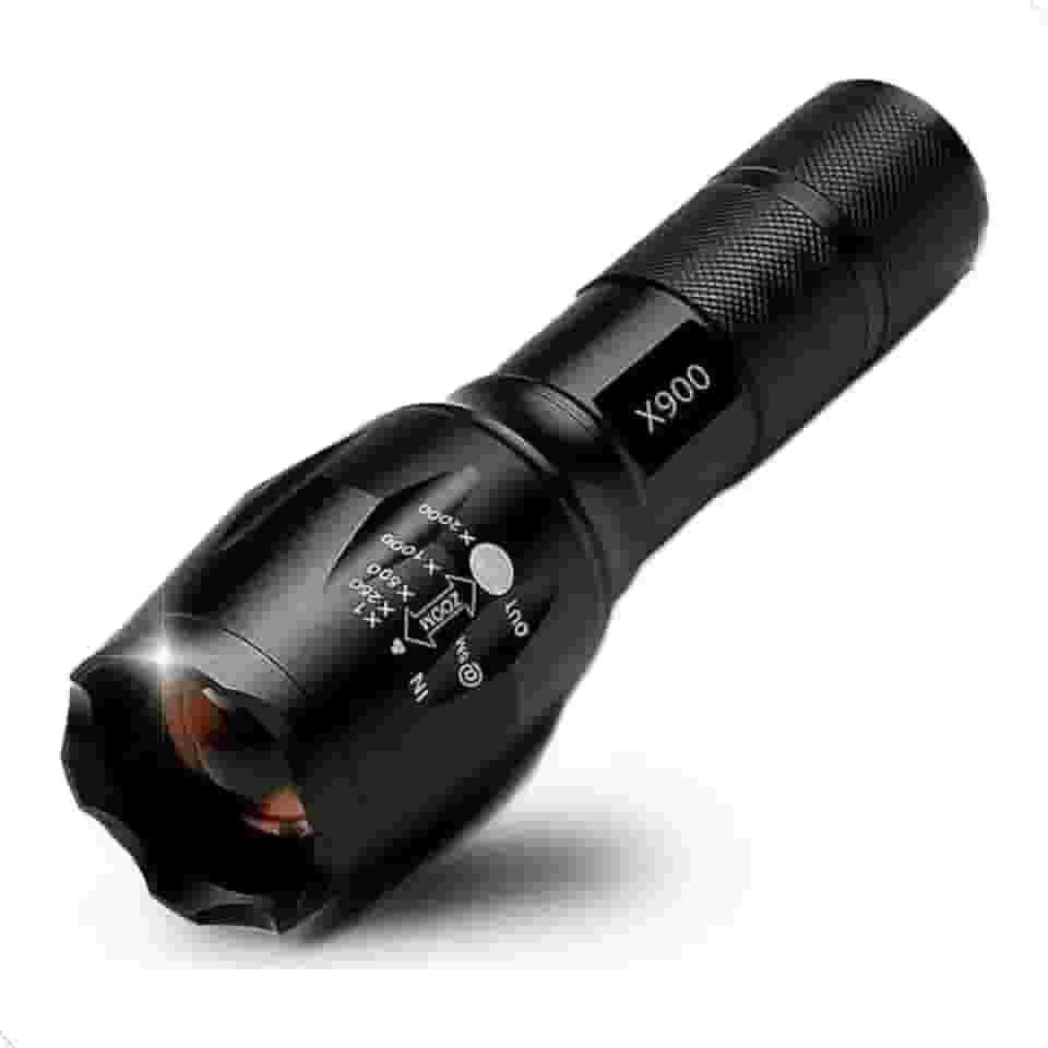 Lanterna Táctica Recarregável Shadowhawk X900 Recarregável Camping, Trilha, Sitio Mundo Compras
