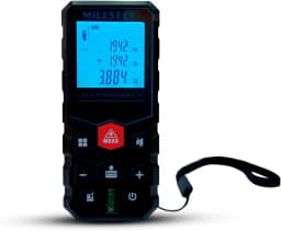 Trena Laser Digital Profissional 60 Metros X5, Medida a laser, fita métrica a laser, precisão de ± 2 mm com área, medição de volume, iluminação LCD, função silenciosa, IP54