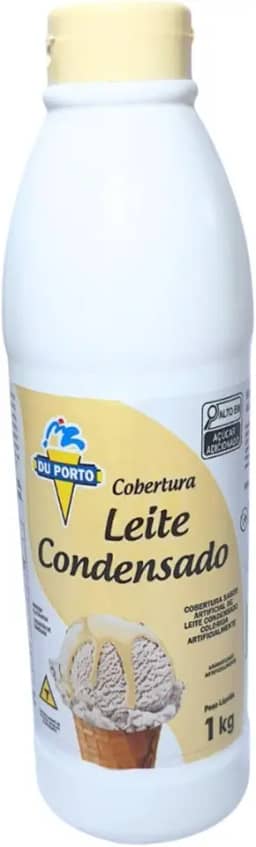 Cobertura Leite Condensado Para Sorvetes 1kg Du Porto