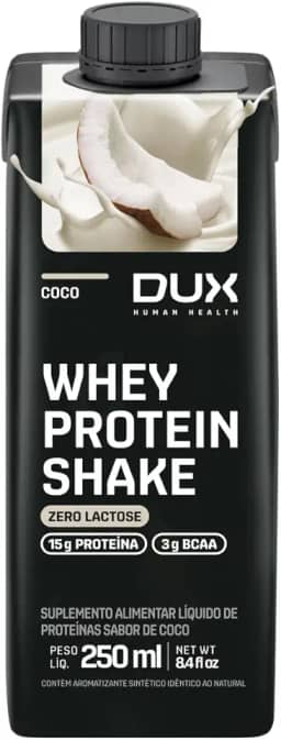 Dux - Whey Protein Shake - 250ml - Coco