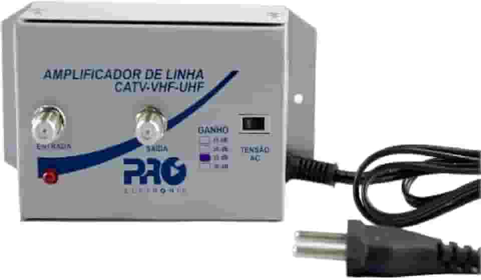 Amplificador de Linha para Tv ganho de 20db Al-20 Aquário