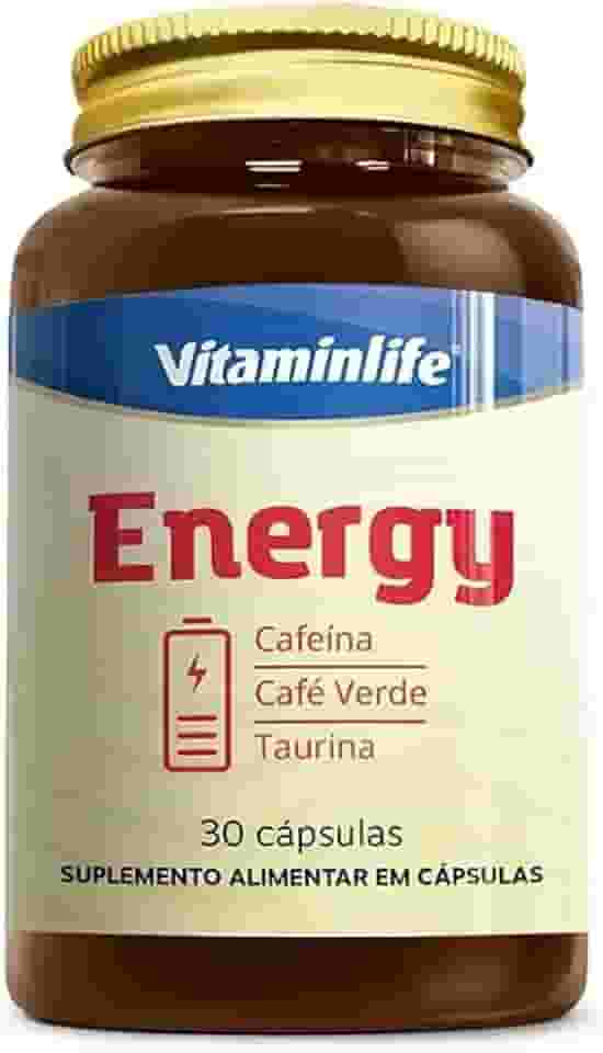 Vitaminlife Energy (200Mg Cafeína + Café Verde + Taurina) 30 Cáps