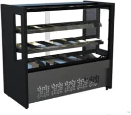 Balcão Estufa 1,25 m Polar Preto Platinum PVE -220v