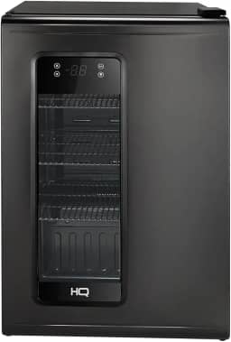 Cervejeira Expositor Vertical HQ 100 Litros Frost Free Inox Titanium HQ-100CEVPVFFI (127V)