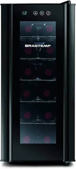 Adega Brastemp 12 Garrafas com painel touch - BZC12BE 110V