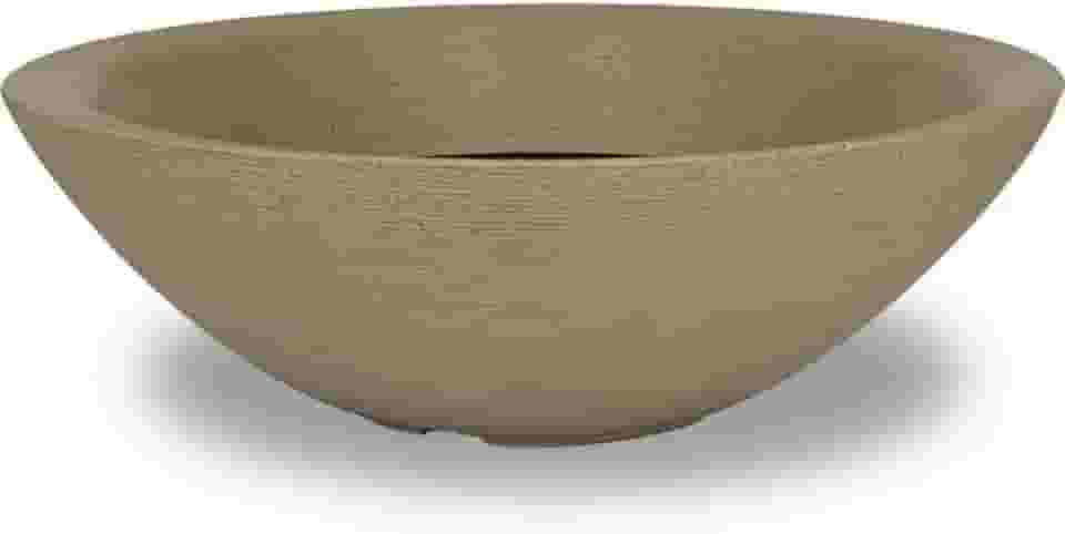 Vaso Bacia Grande Polieitleno Decorativo Rosa do Deserto Cactos Suculentas N4 (Palha)