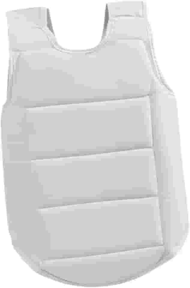 Colaxi Protetor de tórax de karatê, colete de taekwondo, almofada de proteção da barriga superior, blindagem de costela de proteção para muay thai