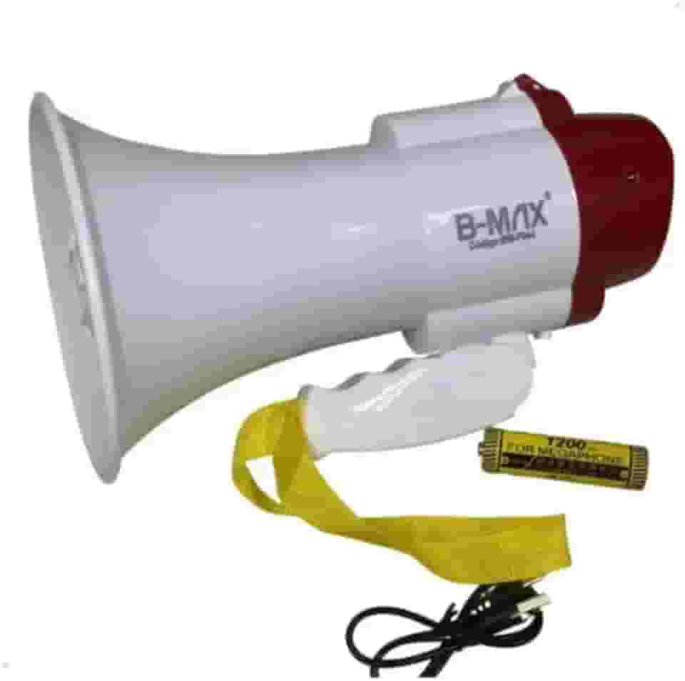 Megafone Profissional Recarregavel Amplificador Voz