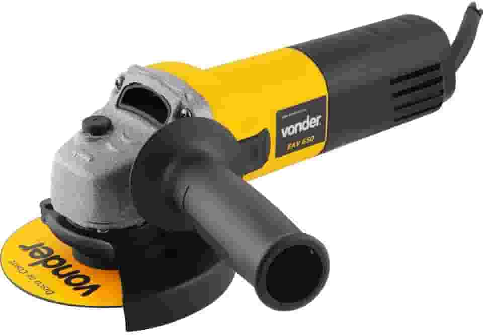Esmerilhadeira angular 4.1/2", 650 W, com disco, 220 V~, EAV 650 VONDER