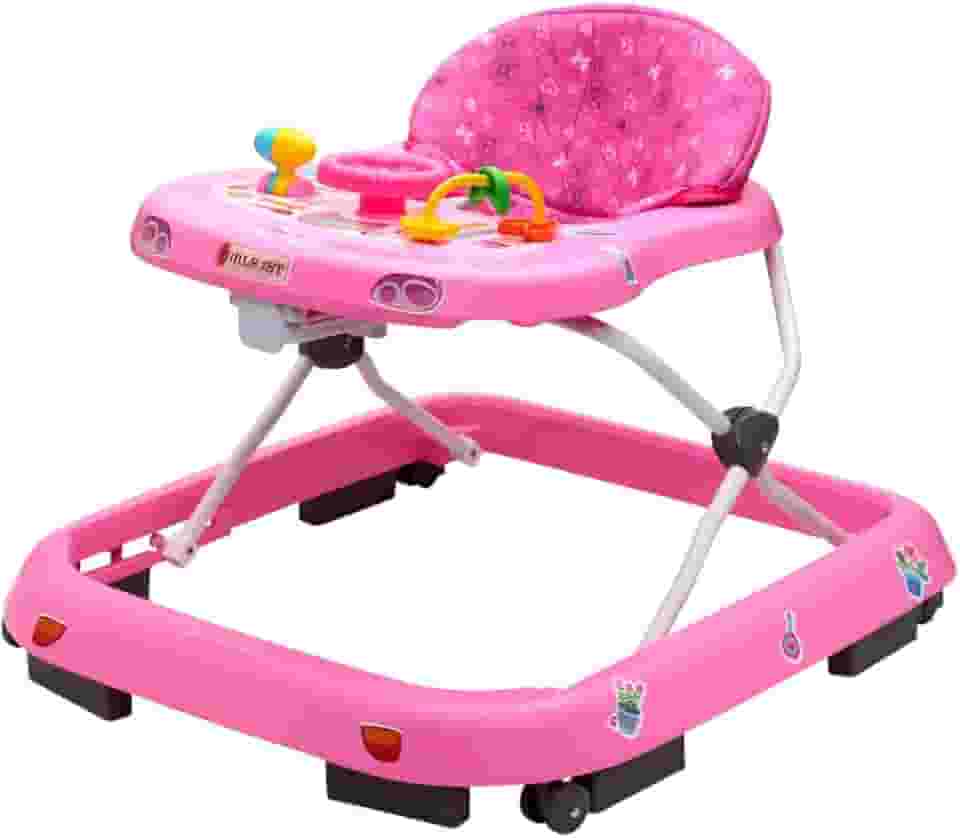 Andador Infantil Musical Para Bebê Quick Maxi Baby (Rosa)