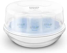Esterilizador De Microondas para Mamadeiras Bicos e Chupetas Philips Avent Azul/Branco