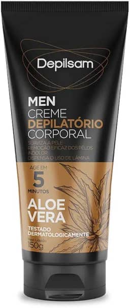 Creme Depilatório Corporal Mens Sport Caixa 12, Depilsam, 150g