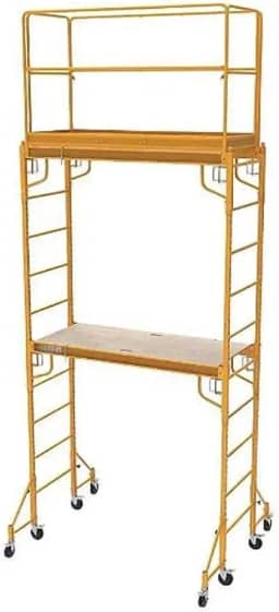 Andaime Metálico Duplo Com Kit de Hastes e Guarda-corpo