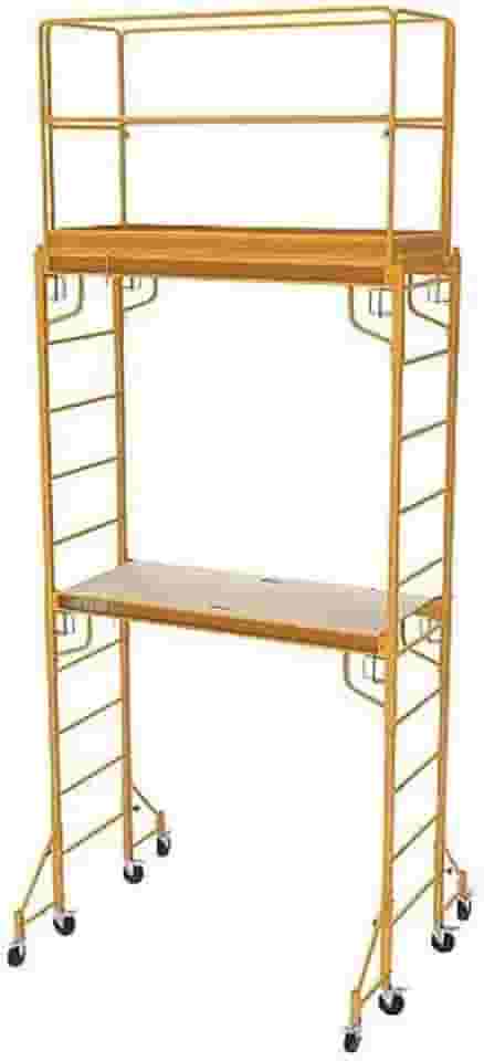 Andaime Metálico Duplo Com Kit de Hastes e Guarda-corpo