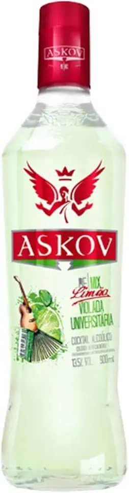 Vodka Askov Limao 900 Ml