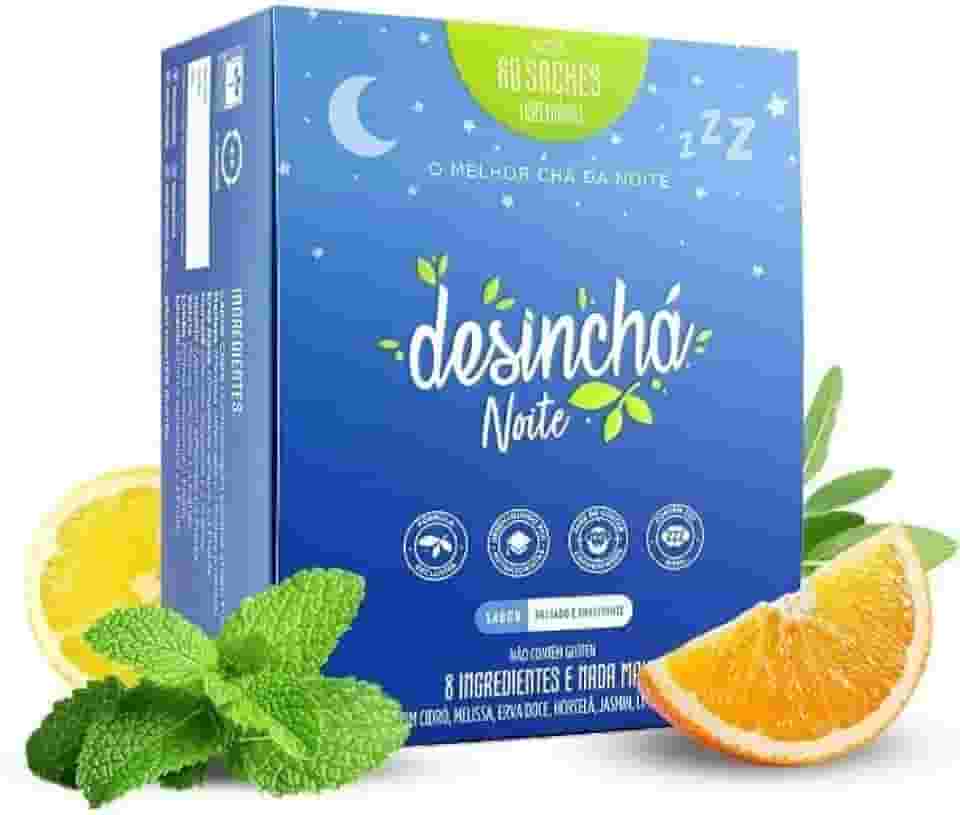 Desinchá - Chá - 60 Unidades - Frutado e Envolvente - Saquinhos