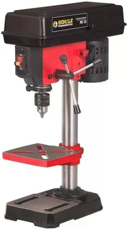 Furadeira De Bancada P/Trabalhar Metais Fb 13-127v 60hz 4polos - Zj Schulz