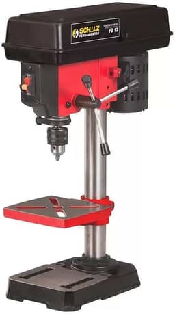 Furadeira De Bancada P/Trabalhar Metais Fb 13-127v 60hz 4polos - Zj Schulz