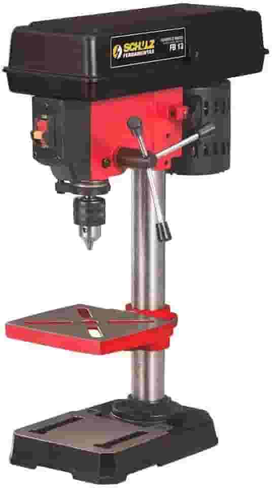 Furadeira De Bancada P/Trabalhar Metais Fb 13-127v 60hz 4polos - Zj Schulz