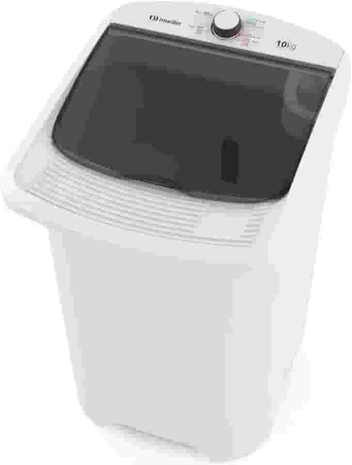 Mueller Máquina de Lavar Roupa Semiautomática Tanquinho 10 kg com Superesfregador Branco 127V MLT10C