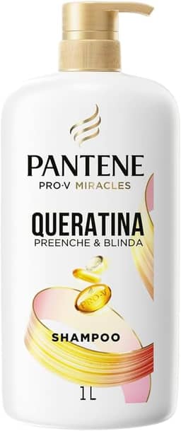 Pantene Pro-V Miracles Shampoo Queratina Preenche e Blinda 1L