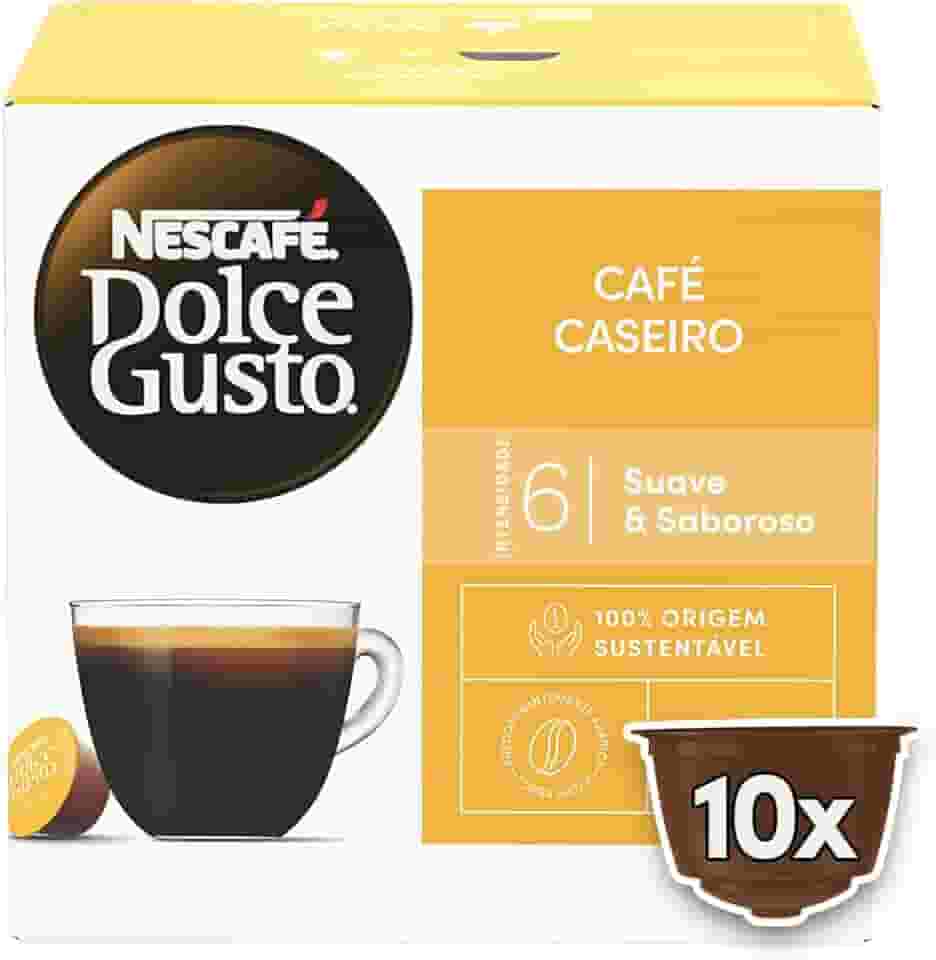 Dolce Gusto Café Caseiro 10 Cápsulas