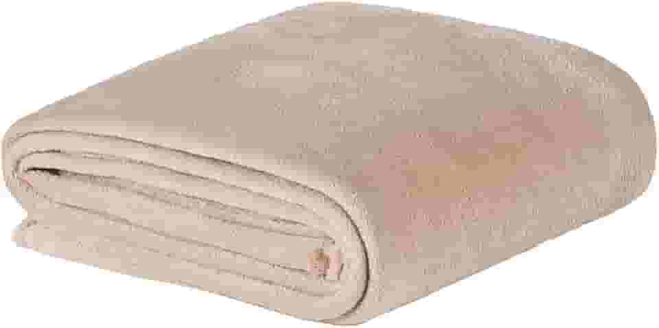 Cobertor casal Queen para Frio intenso Dupla Face macio fofo COR:CAQUI