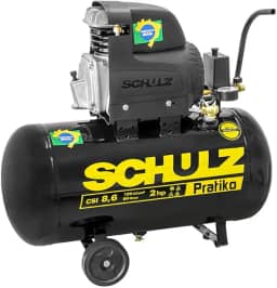 Motocompressor Schulz Pratiko CSI 8,6/50 Litros 120Lbs 2HP Mono 220V - 915.0428-0