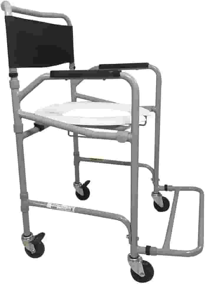 CDS, Cadeira de Rodas Banho Dobrável 120kg 206 - CDS