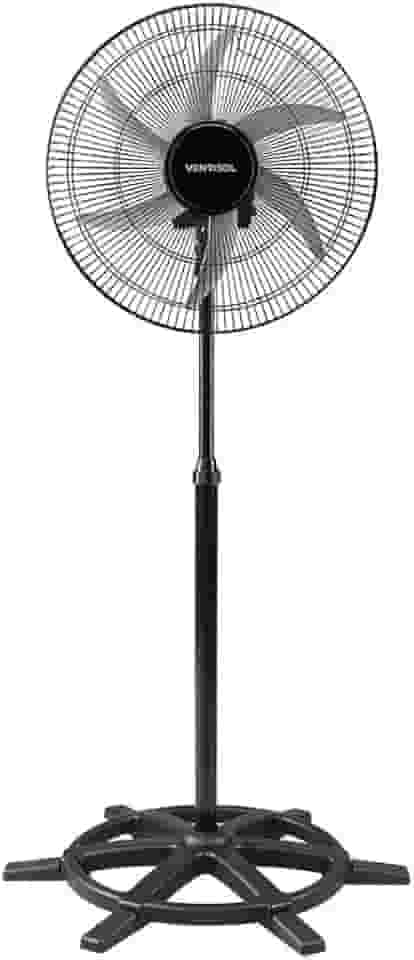 Ventisol Ventilador Osc Coluna Turbo STEEL, Preto