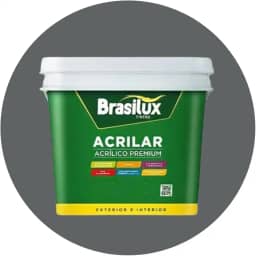 Tinta Acrilica Premium Lavavel Acrilar 3,6L (Cinza Elefante)