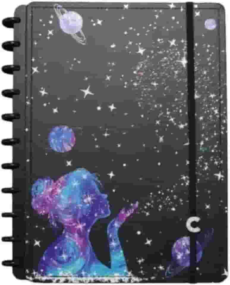 Caderno Inteligente grande Poeira das Estrelas Cigd4096 By Gocase