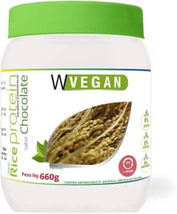 W Vegan Rice Protein 660G Sabor Chocolate