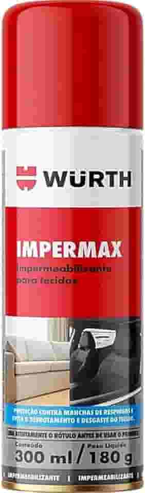 Impermax Repelente Agua Para Tecidos Estofados 300ml Wurth