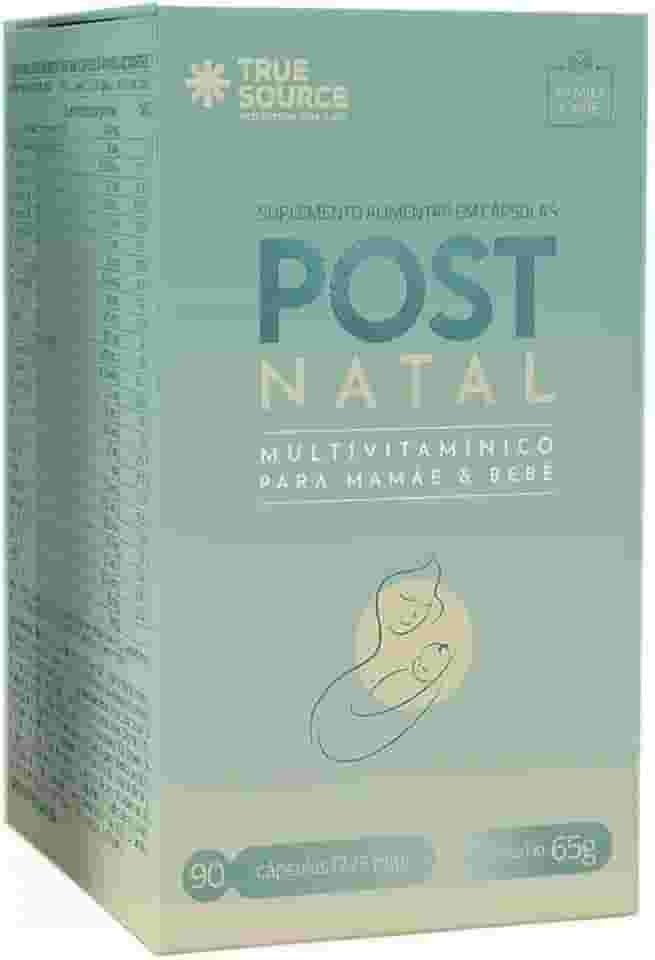 True Source Multivitamínico Post Natal (90 Caps) Único