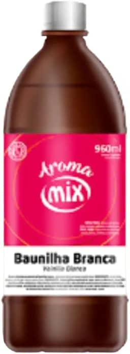 Aroma Essência Baunilha Branca 960ml Mix