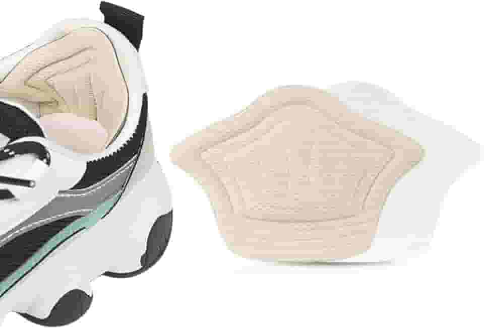 Protetor De Calcanhar Revest Alto Conforto Tênis E Sapatos (Bege(Nude))