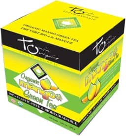 Touch Organic Teas Chá Verde De Manga Orgânico (100 Sachês) Marca Touch Organic: