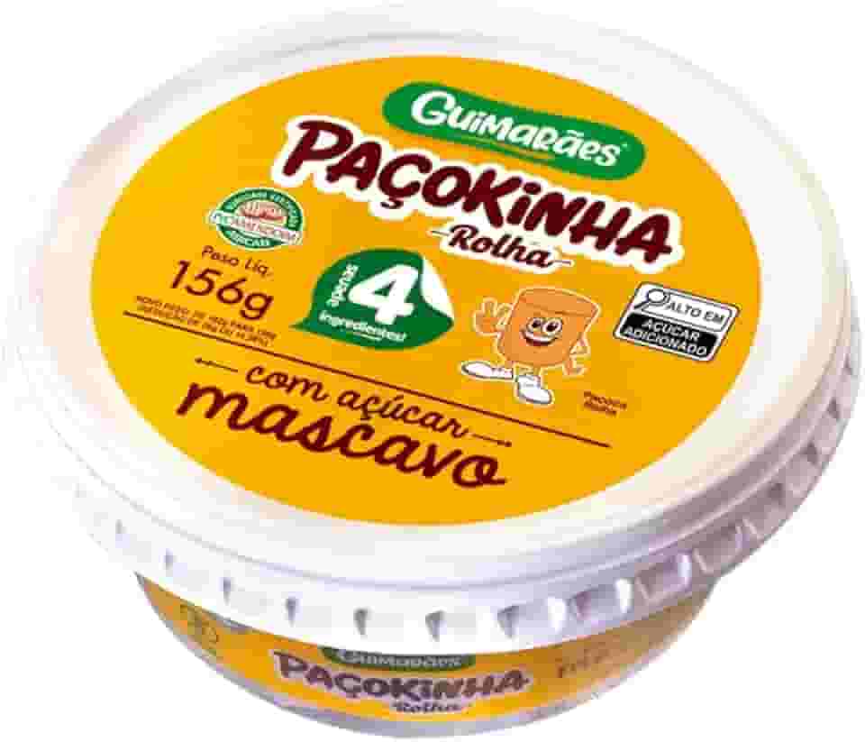 Paçoca Rolha com Açucar Mascavo 156g