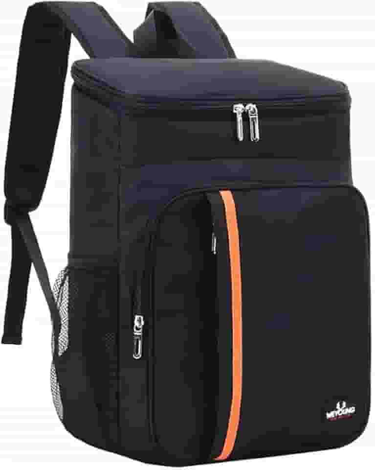Mochila Térmica 23 L Bag Cooler Impermeável Reforçada para Marmita, Cerveja Gelada, Viagem, Praia, Academia e Trabalho Bolsa Térmica Masculina e Feminina Portátil Premium