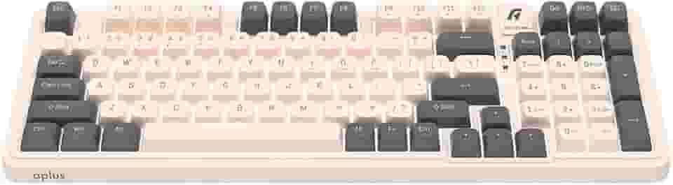 Teclado Gamer Mecanico Aplus Cetus 98 Switches Red Jerrzi, Gasket, Iluminação Branca, Hot Swap, Anti-Ghosting, Macros, compatível com Windows/Mac