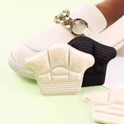 Protetor de Calcanhar Autoadesivo Macio – Ideal para Sapatos e Tênis, Evita Bolhas e Deslizamentos (1 Par).