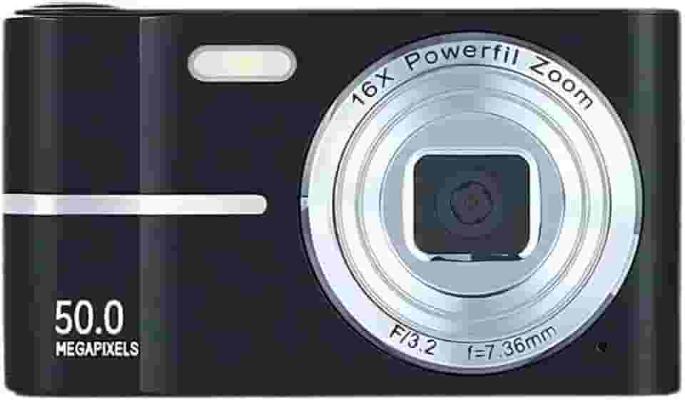 Câmera Digital De Alta Definição Vintage 16x Zoom 2.7k 50 Mp