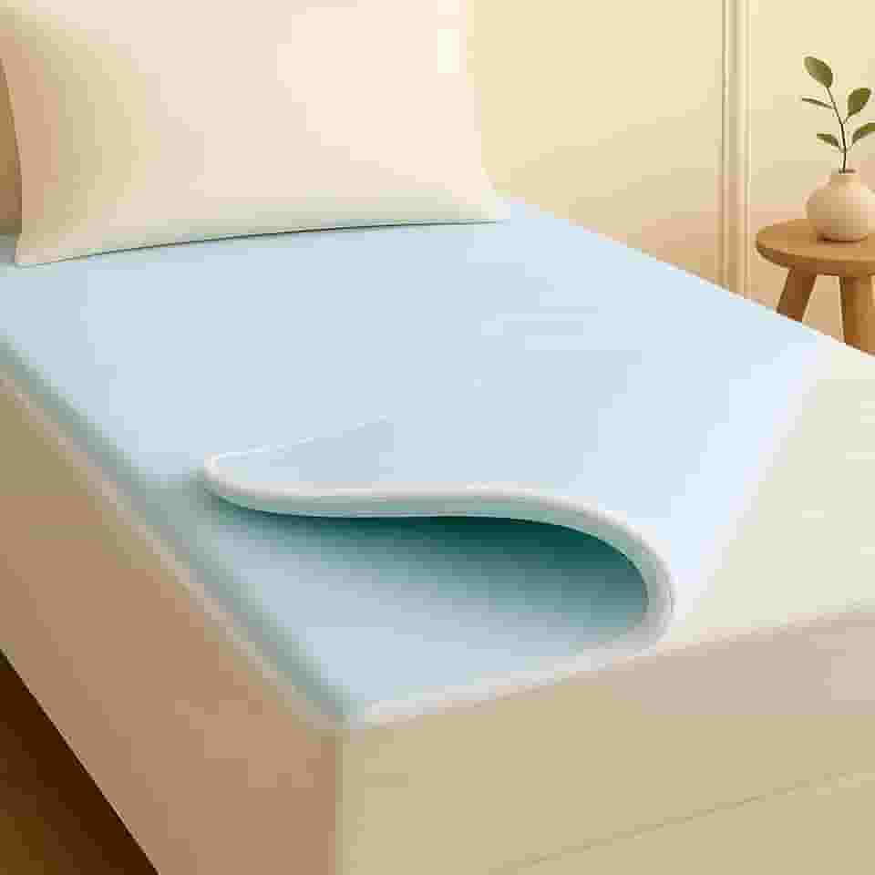 Pillow Top Solteiro Viscoelástico Espuma da NASA 88x188x4cm BF Colchões