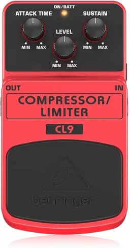 Behringer CL9 Pedal para Guitarra com Compressor e Limiter