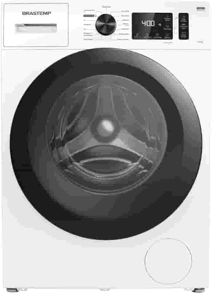 Lavadora Brastemp 10kg branca com Smart Sensor, Tira Manchas Pro e Motor Inverter - BNF10AB 110V
