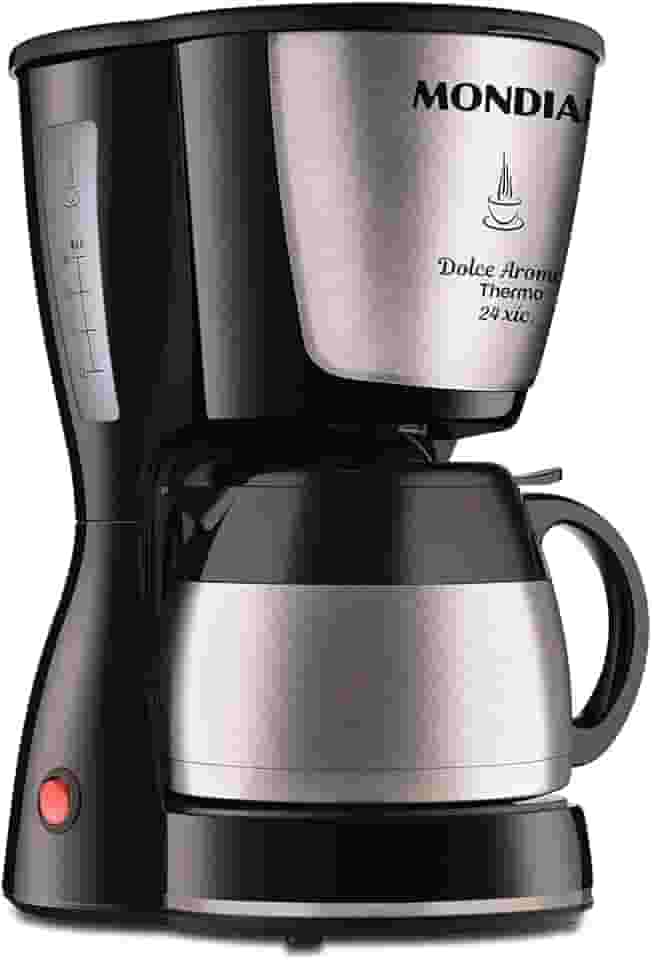 MONDIAL Cafeteira Elétrica Dolce Arome Thermo, Preto, 800W, 220V - C-33 JT 24X