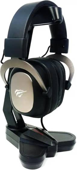 Havit Suporte P/ Fone de Ouvido Headphone Headset HY505, Plástico Resistente, 15 x 14 x 26 cm