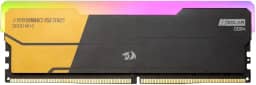 Memória Redragon Solar Desktop Gamer RGB 8GB (1x8GB), DDR4 3600 MHZ, CL16, Preta e Dourada, GM-805