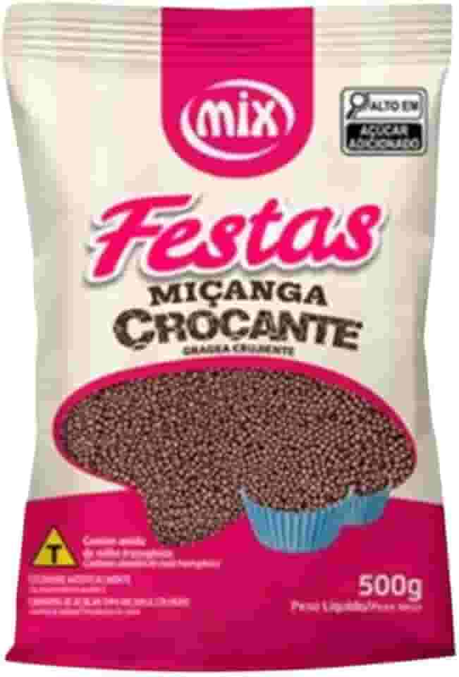 Confeito Miçanga Brigadeiro 500g Mix